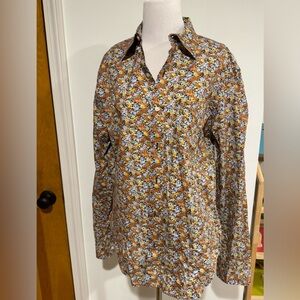 J. Crew Multicolor Floral Men's Shirt